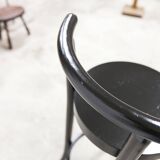 Pair of Baumann high stools, Dialog model, 79 cm