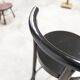 Pair of Baumann high stools, Dialog model, 79 cm