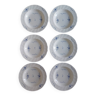 Ensemble de assiettes creuses Vieux Luxembourg  Villeroy et Boch