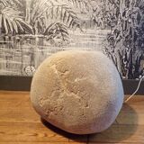 XL stone lamp Dora by André Cazenave damaged