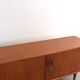 Mid-Century Danish Teak Tambour Sideboard, 1960s