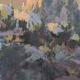 Huile de paysage de montagne