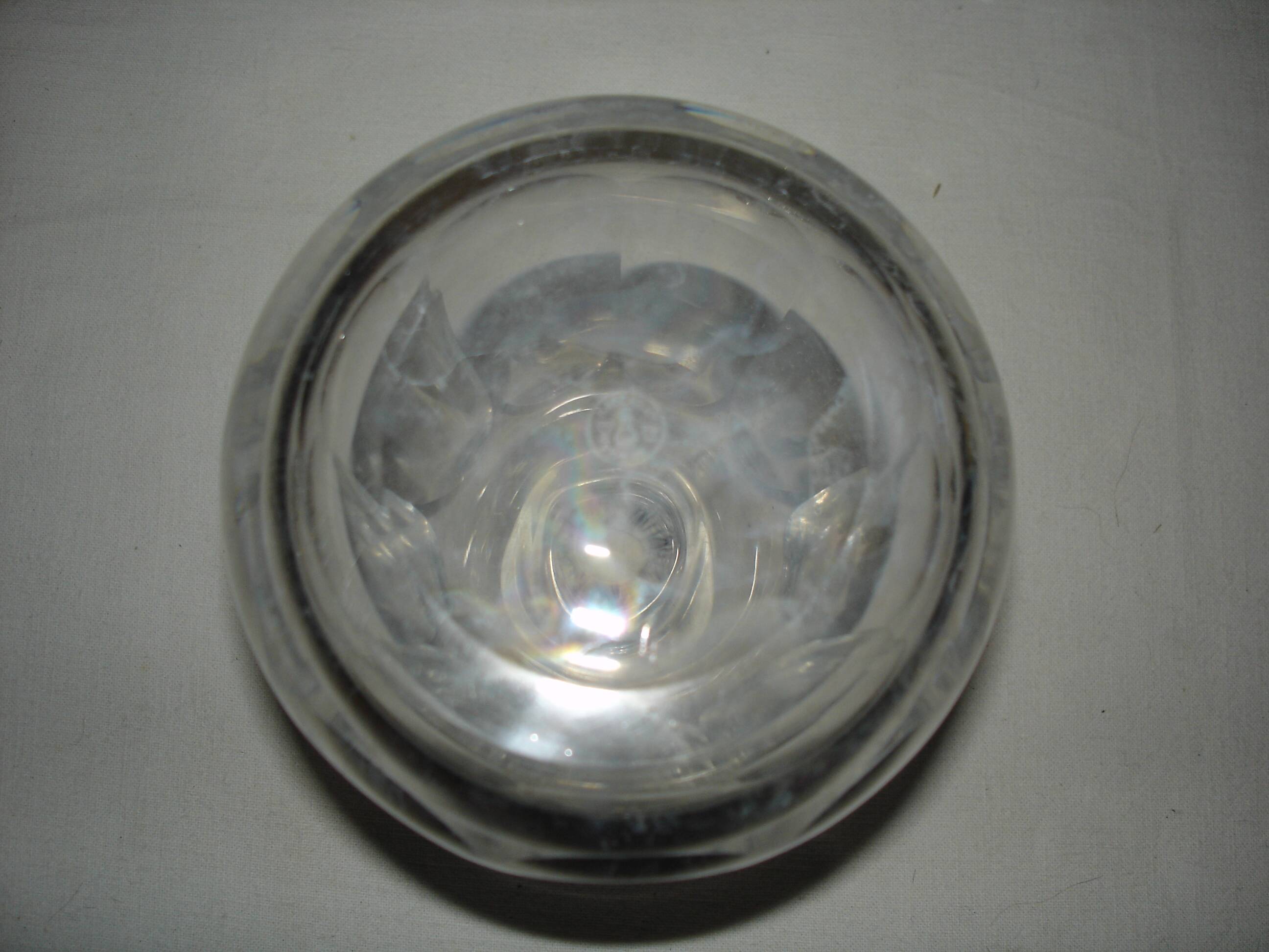 Baccarat valancay carafe + 10 crystal port glasses