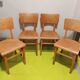 4 bistro chairs 50s Thonet