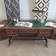 Double-sided mahogany empire desk