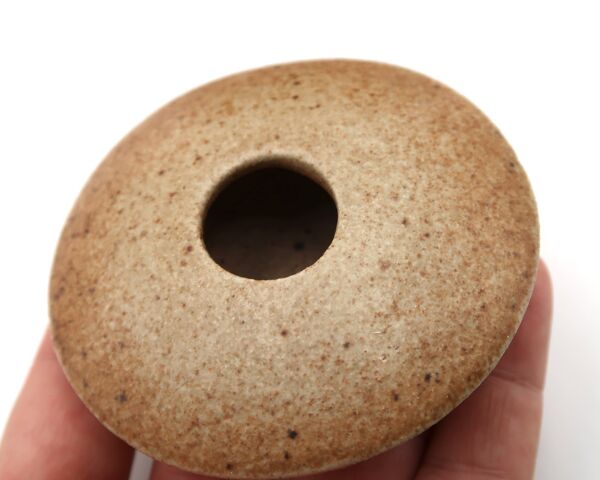 Théière moderniste en céramique grès de Michel Lévêque, années 50