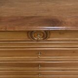 Walnut chest of drawers, Louis-Philippe style – 1900