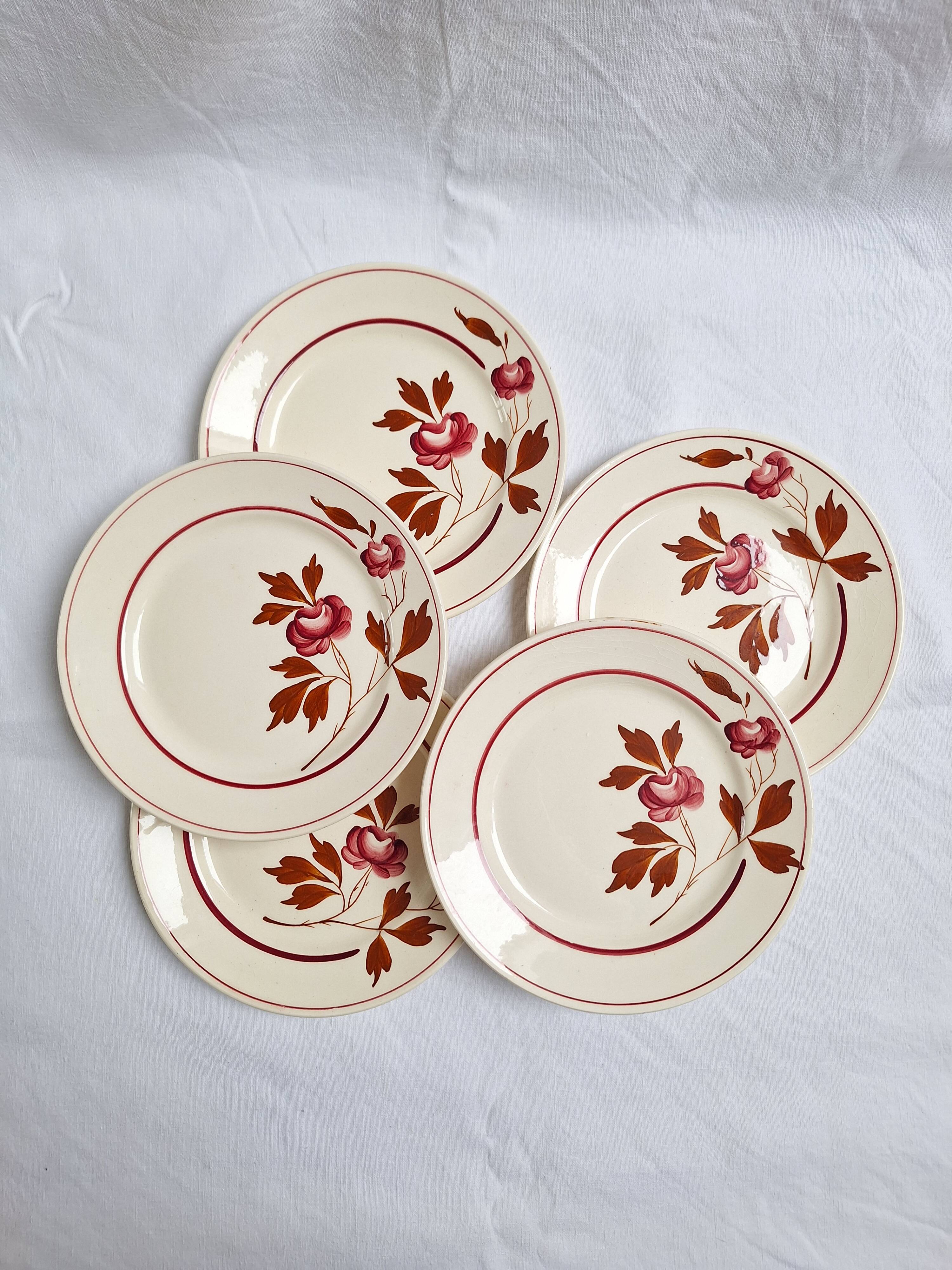 Luneville dessert plates