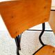 Bureau bois vintage années 50s