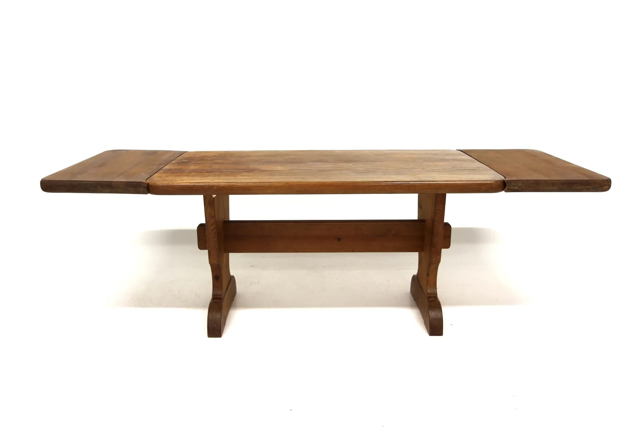 Dining table and 8 chairs "Ängåsen", Sportstugemöbel, Sweden, 1940