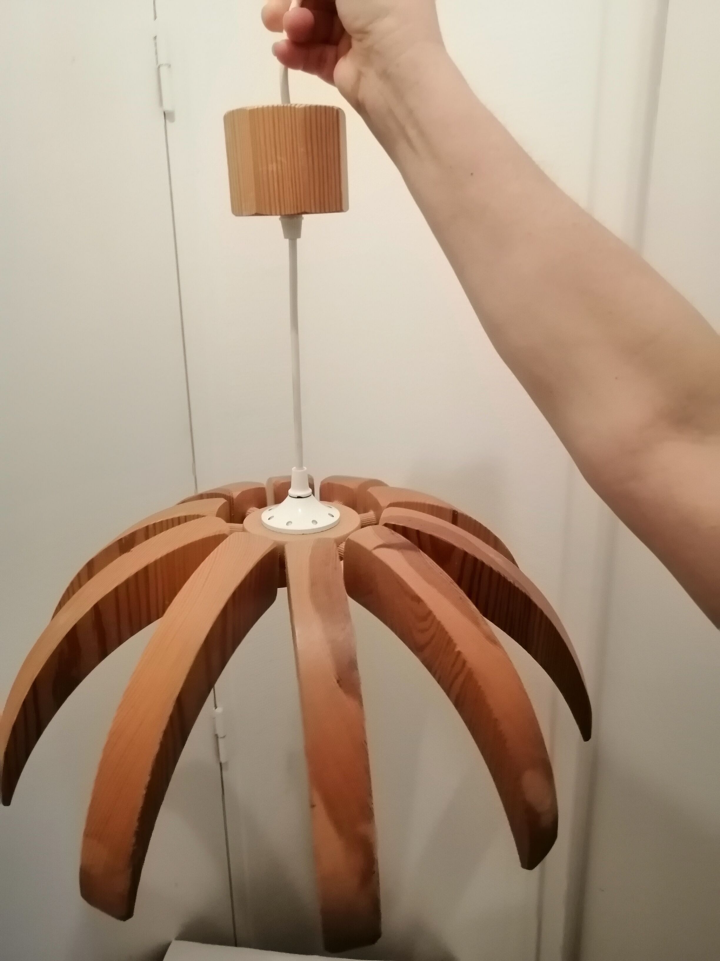 Vintage scandinavian pendant lamp