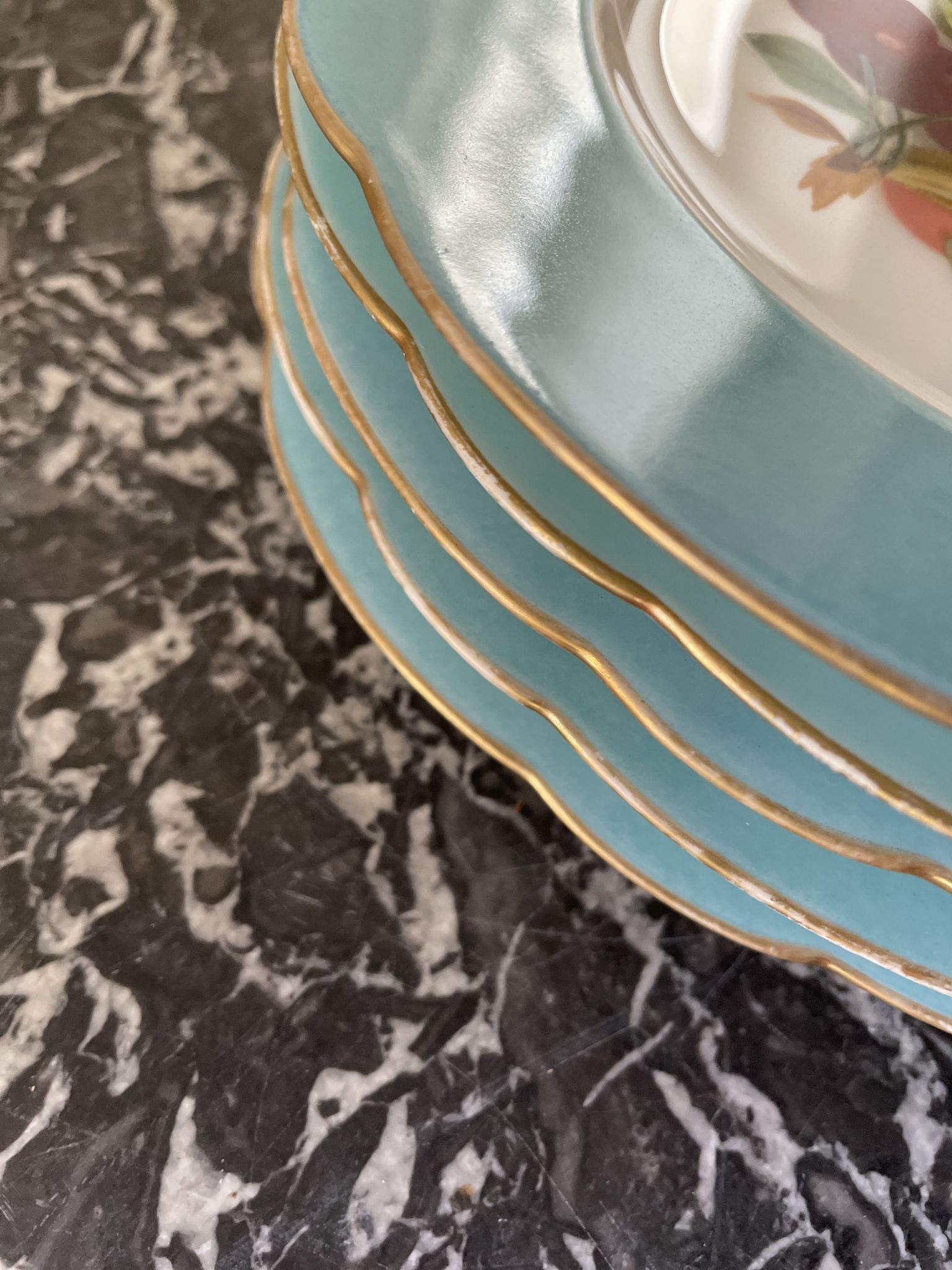 Joseph Klotz XIXEME Paris porcelain plates