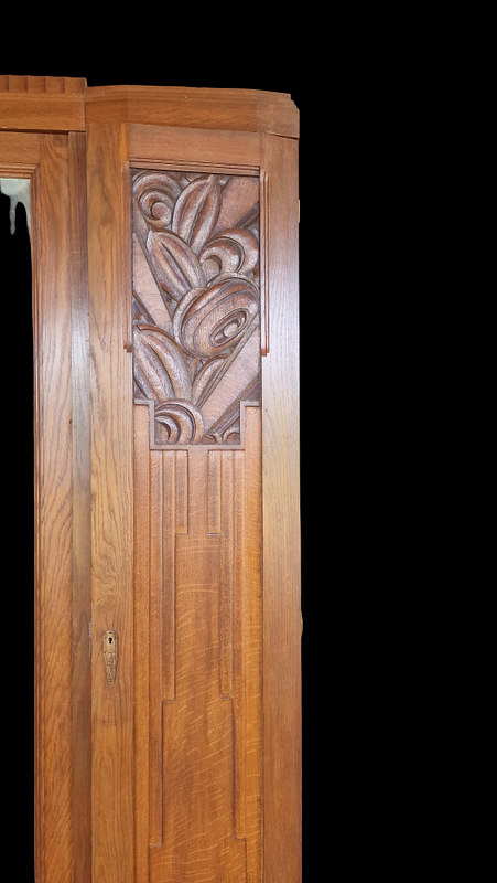 Art deco wardrobe