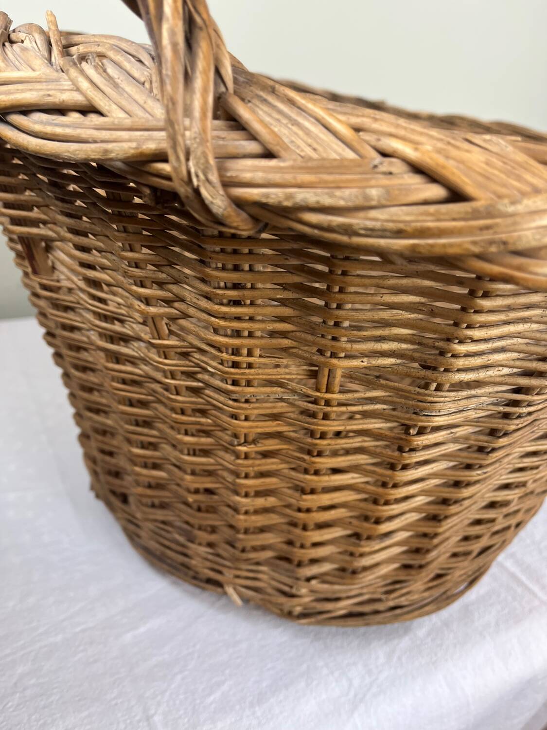 Large antique basket