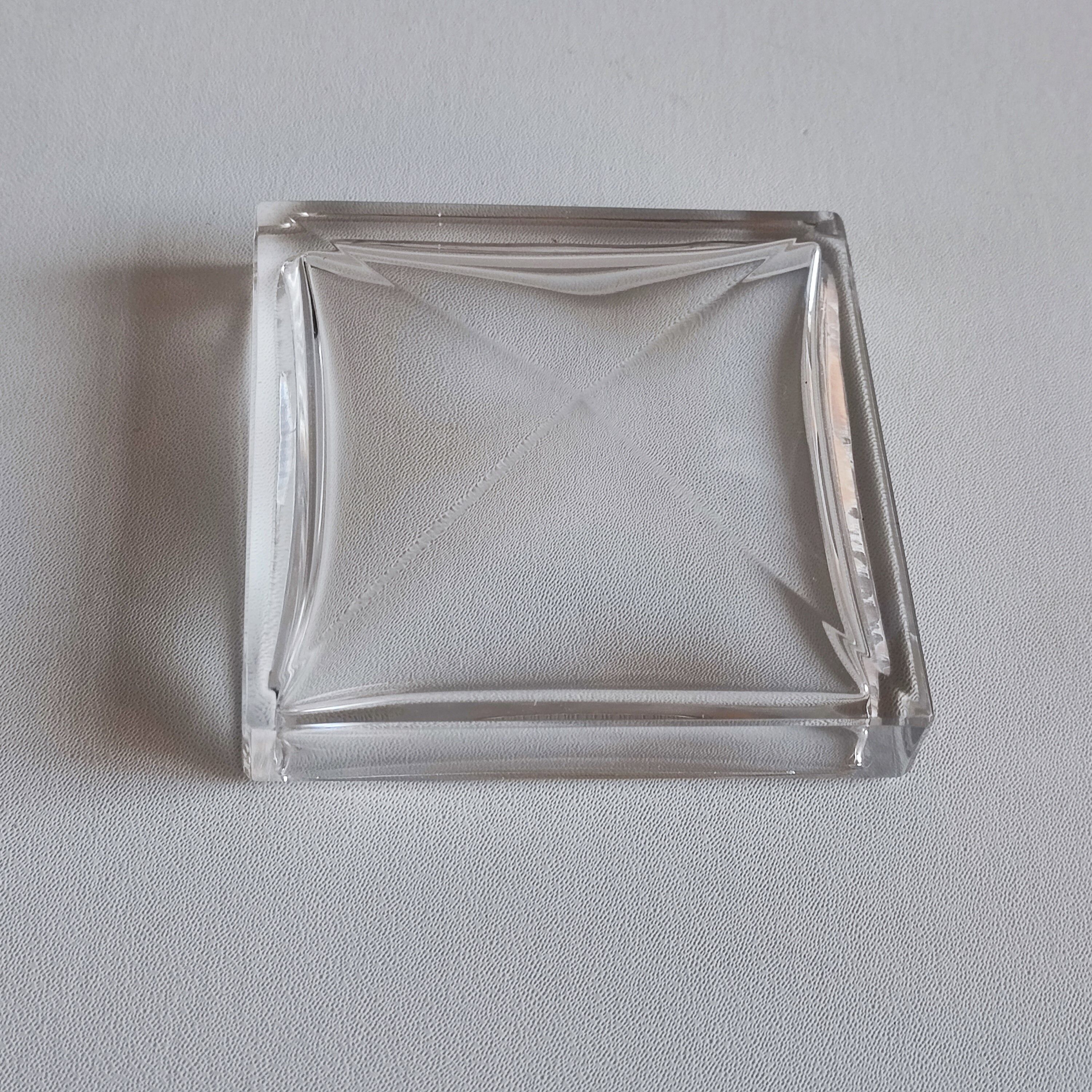 Baccarat crystal box