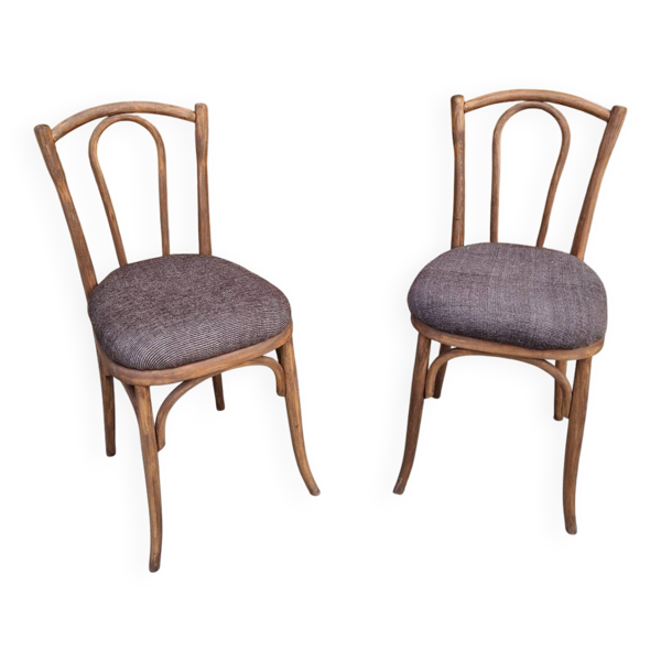 2 Chaises bistrot Sholz vintage