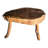 Table basse en bois massif naturel