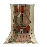 Handmade Moroccan Berber rug 280 X 150 CM