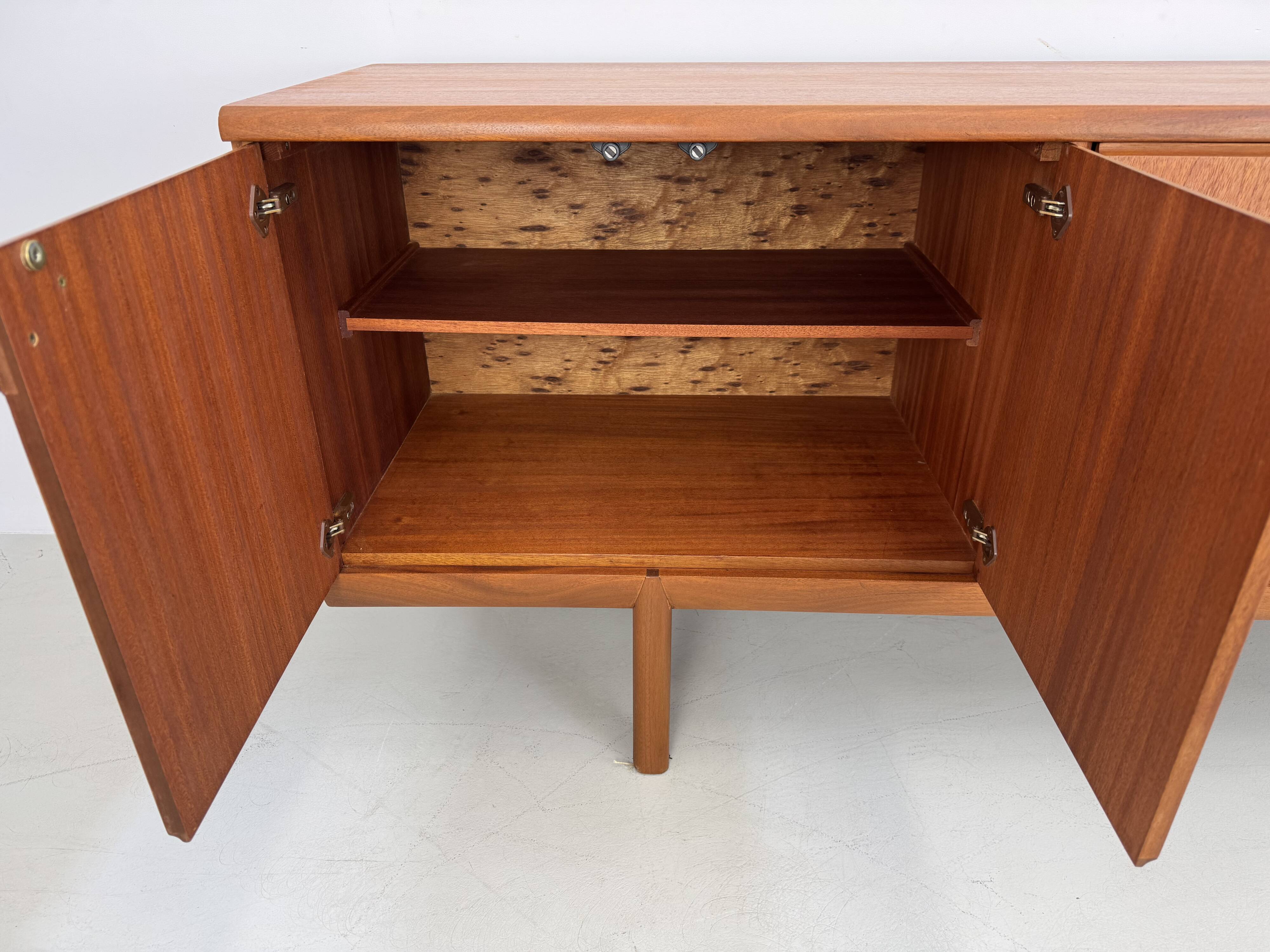 Unique vintage McIntosh sideboard designed by T. Robertson from the 1960s.