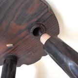 Tabouret tripode espagnol