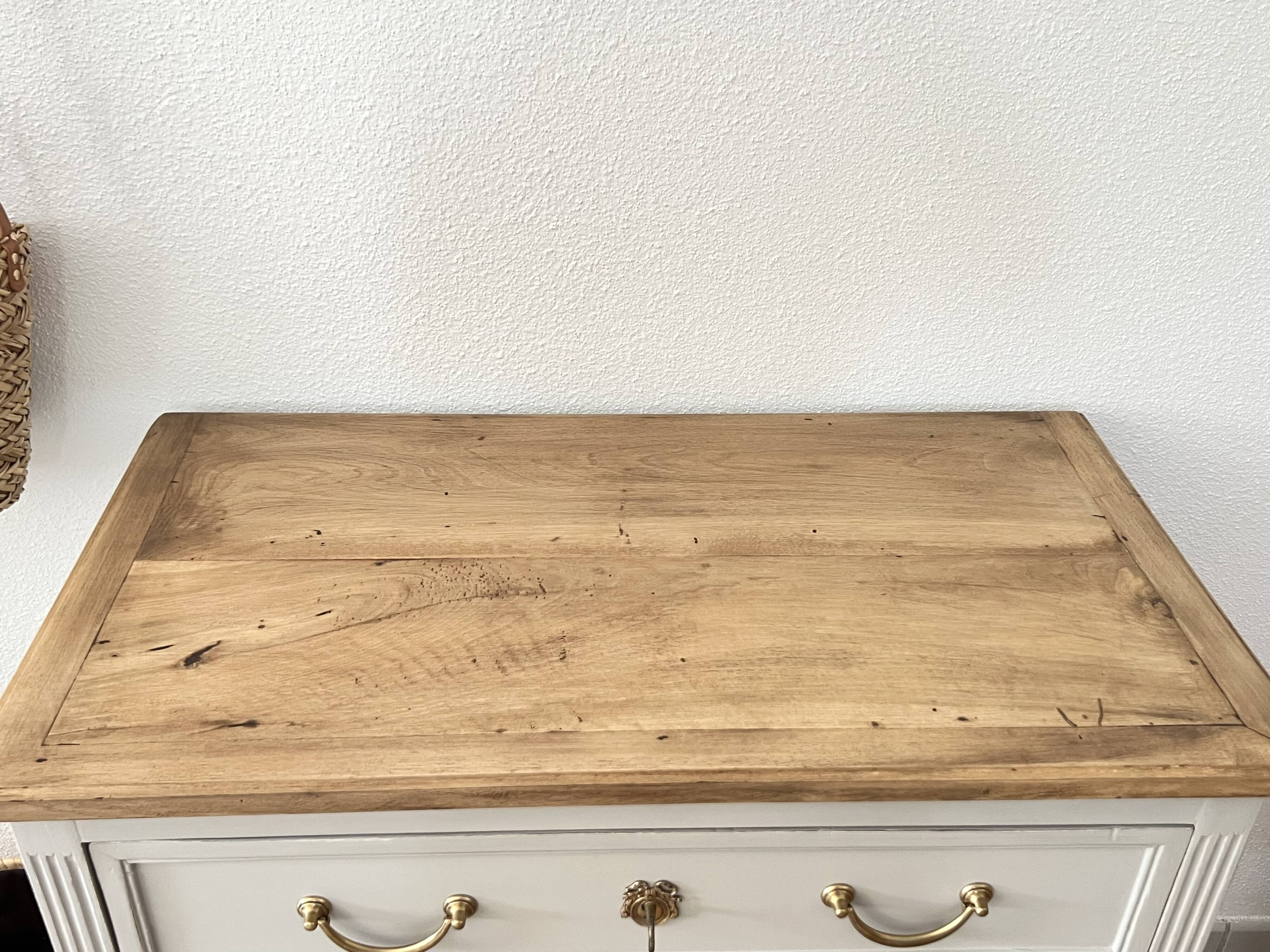 Louis XVI style chest of drawers known as sauteuse