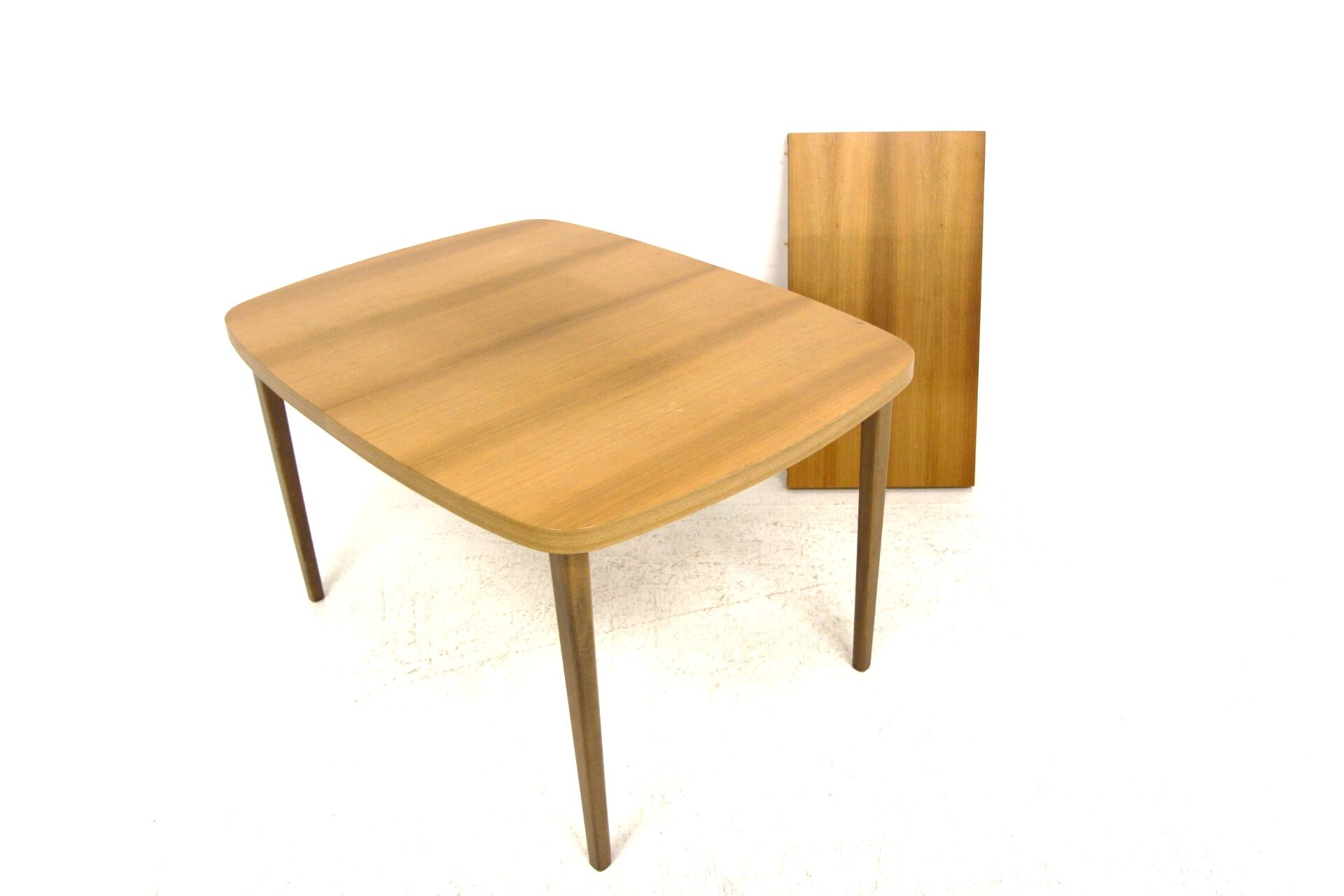 Scandinavian walnut dining table, Sweden, 1960