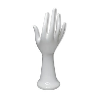 White ceramic hand