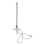 Vintage floor lamp foot in lacquered iron circa 1950