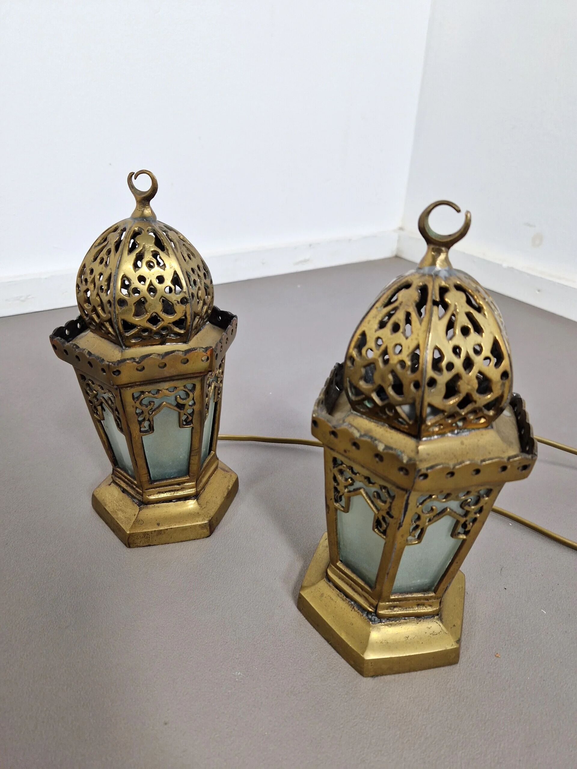 Set of vintage Moorish lights | Brass | 1970s