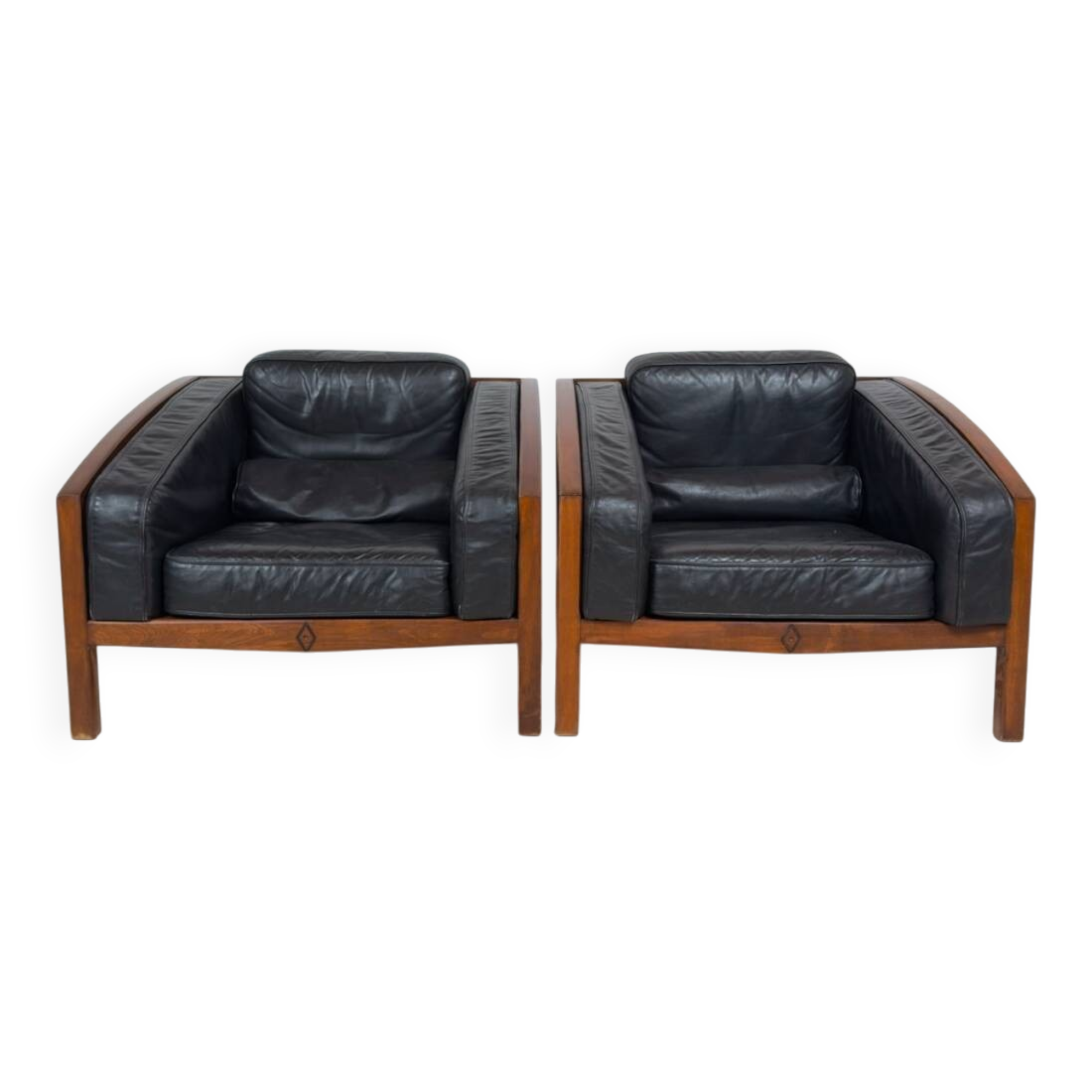 Armchair in the style of Tobia Scarpa