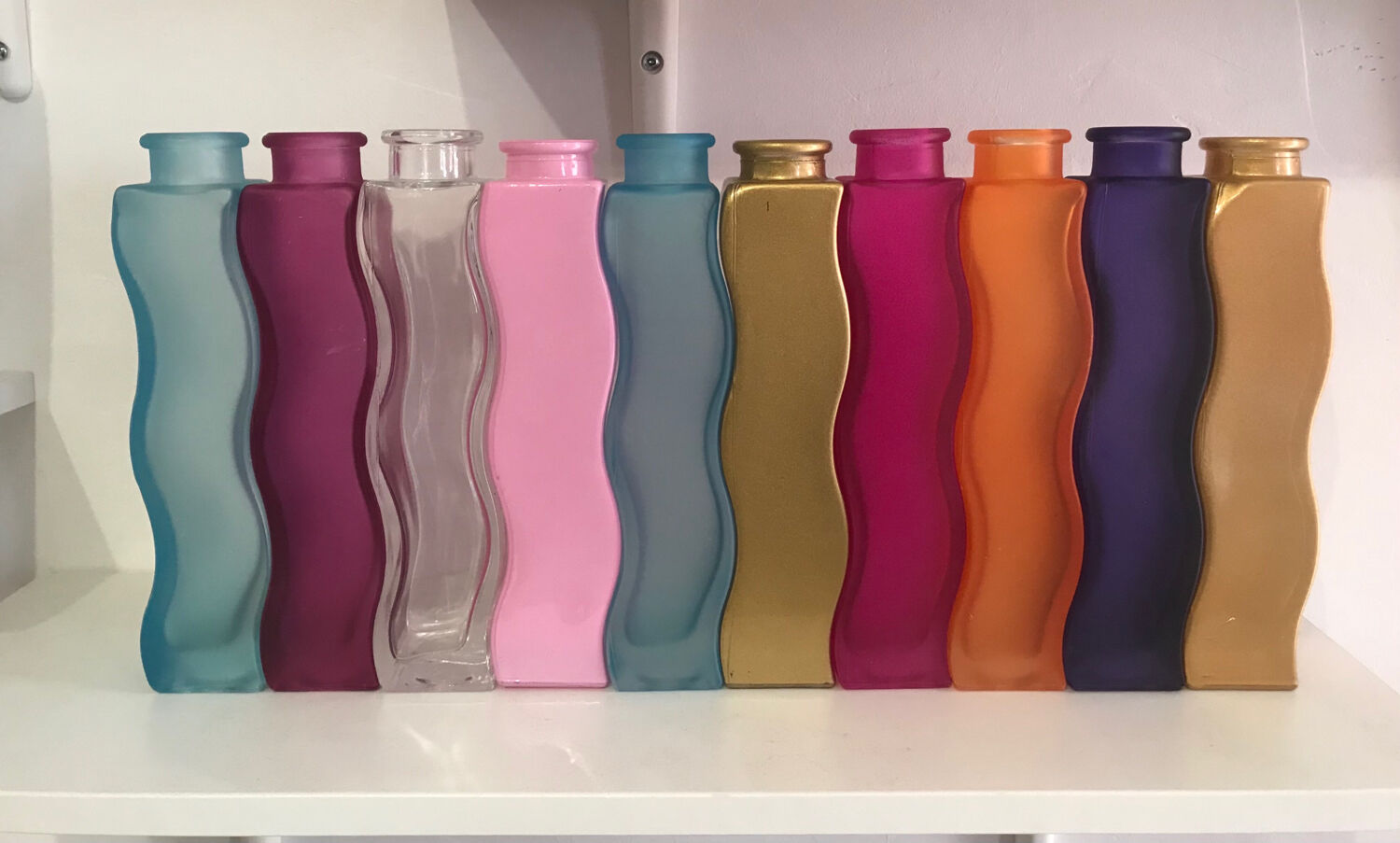 Ikea vintage set of ten soliflores vases Skämt