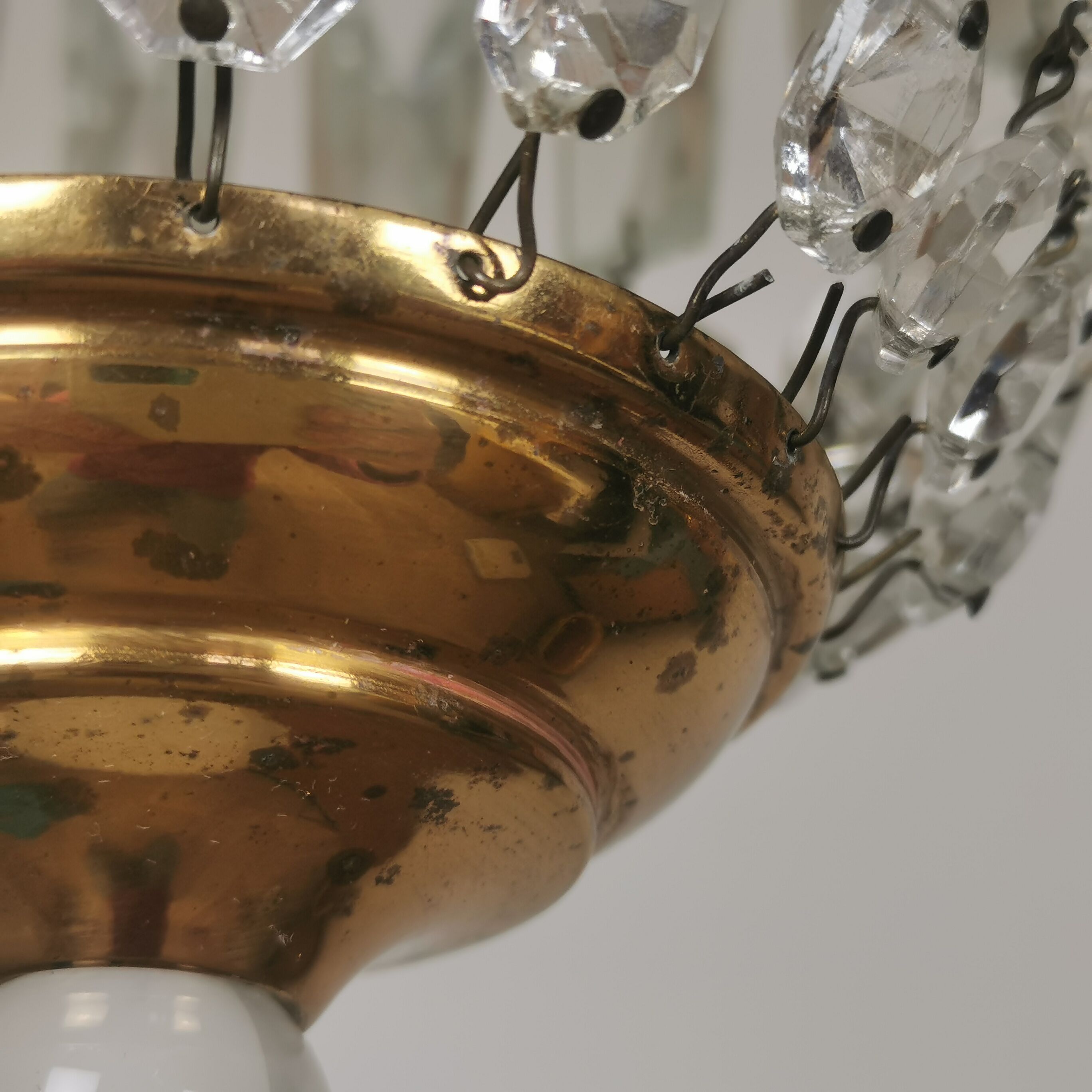 Chandelier with tassels