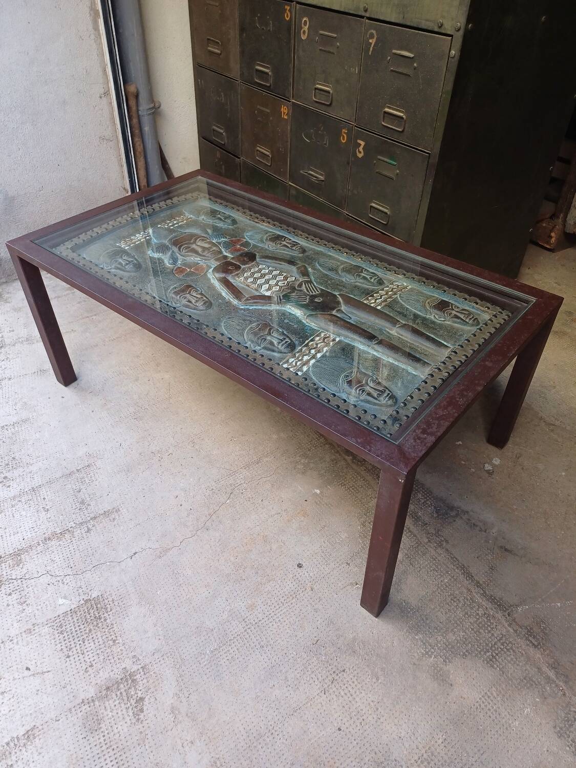 African design coffee table, Ivory Coast
