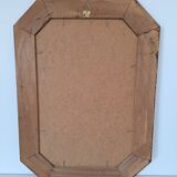 Vintage octagon mirror