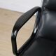 Charles Pollock leather office chair, Knoll edition, 1970