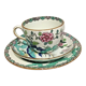 Royal Crown Staffordshire porcelain trio for Fortnum and Mason