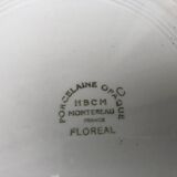 Creil and Montereau HBCM Floréal dinnerware set