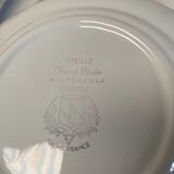 Set of 6 plates the Salins model Emilie