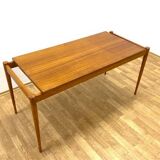 Table basse drevotar, vintage tchèque 1960s