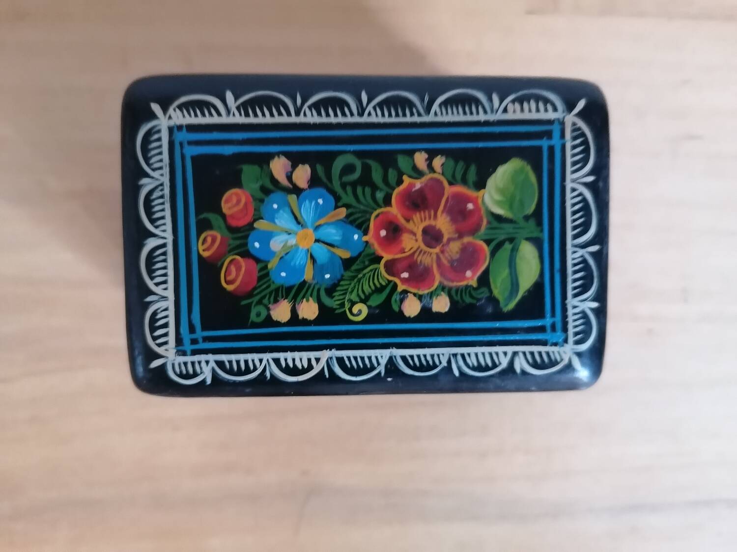 Hand painted Russian box