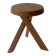 Tabouret vintage S31 en orme massif de Pierre Chapo vers 1970