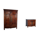 Armoire ancienne en bois massif