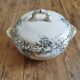 Old HC soup tureen, iron earth
