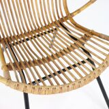 Tabouret en rotin Rohé Noordwolde 'Neerkant'