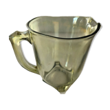 Smoked glass pitcher