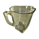 Pichet en verre fumé