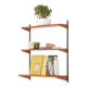 Kai Kristiansen teak shelving unit, set of 3 shelves, FM Mobler, Denmark ,