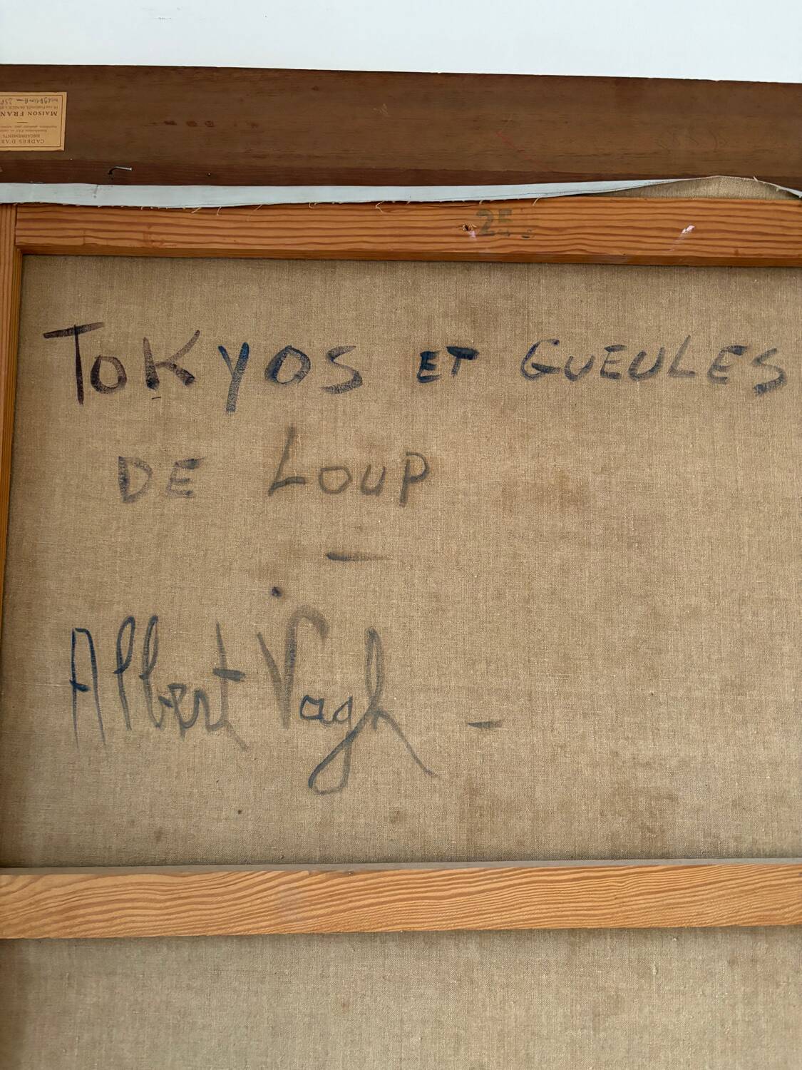 Signed bouquet of flowers