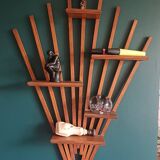 Small vintage fan shelf