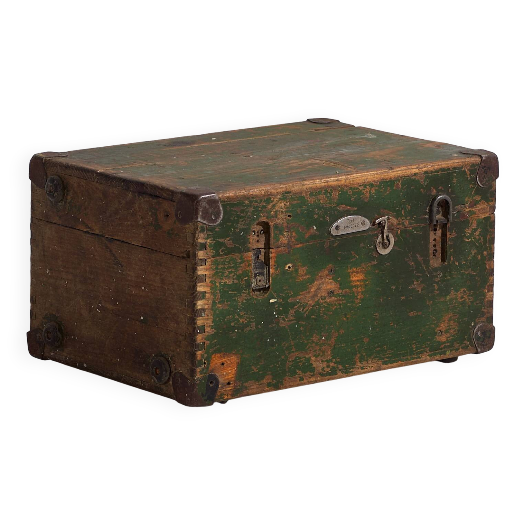 Vintage World War II ammunition box (c.1945) #9